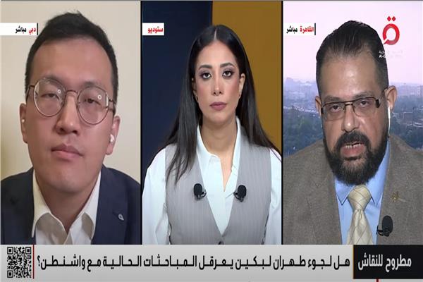 الإعلامية مارينا المصري في برنامج مطروح للنقاش