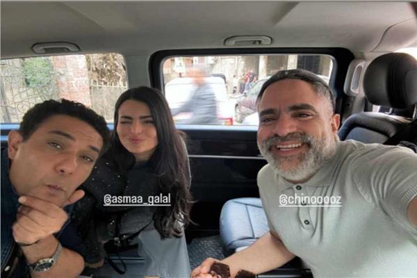 أبطال فيلم إن غاب القط