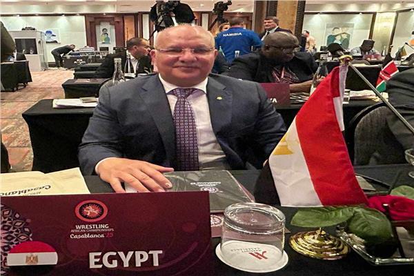 محمد محمود نائب رئيس الاتحاد المصري للمصارعة