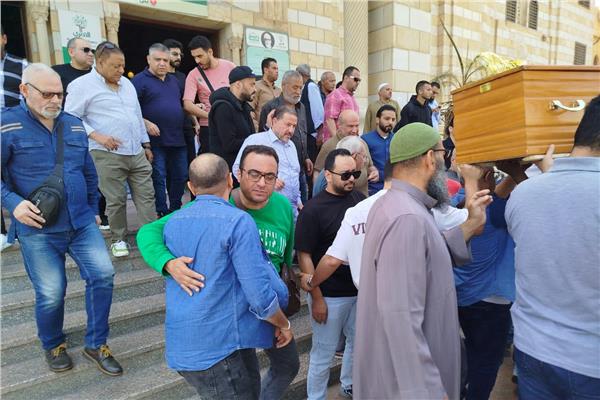 جنازة والدة المايسترو إيهاب عبد الحميد