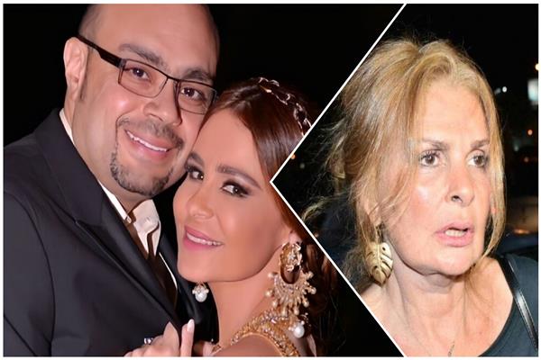 يسرا والراحل وليد مصطفى وزوجته كارول سماحة