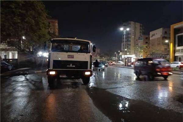 كساحات سحب مياه الأمطار بالقليوبية