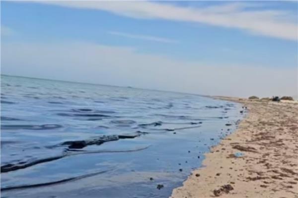 تلوث بترولي بجنوب سيناء