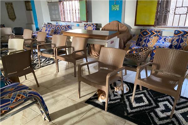 صورة من الحملة على مراكز الإدمان