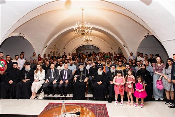 لقاء البابا تواضروس الثاني بأبناء الكنيسة القبطية الأرثوذكسية المقيمين في صربيا
