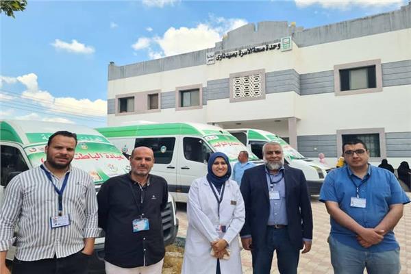 قافلة طبية مجانية بقرية صيدناوي بالبحيرة