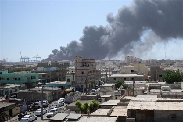  انفجارات في مدينة بورتسودان