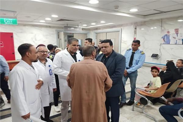 مدير هيئة الرعاية الصحية بمحافظة أسوان مستشفى كوم امبو المركزي