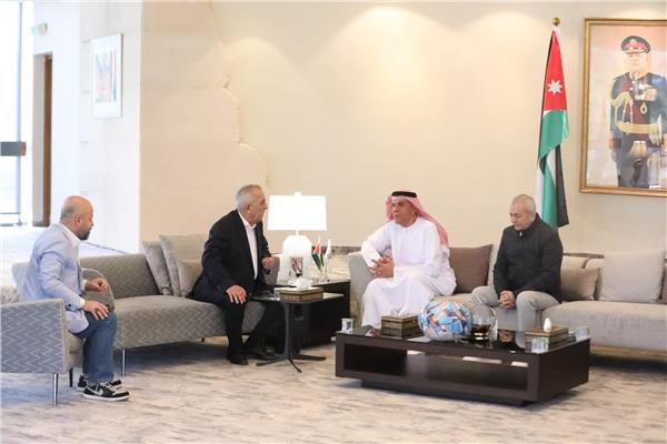 وزير الثقافة الأردني يستقبل الأمين العام للهيئة العربية للمسرح