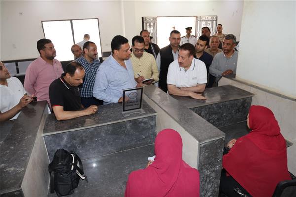 محافظ المنوفية يتفقد مستشفى أشمون الجديدة وتوسعات محطة صرف صحي أشمون