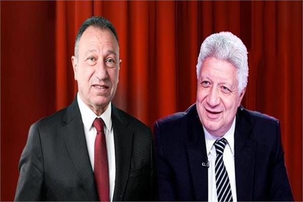   مرتضى منصور والخطيب  