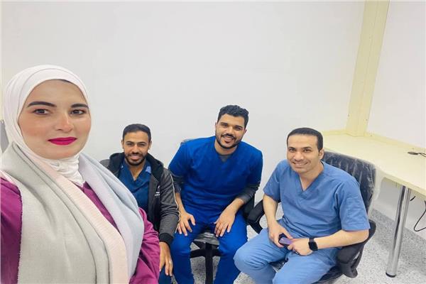  فريق طبي بمستشفي بئر العبد