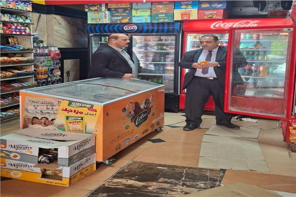 ضبط دواجن وبط ومواد غذائية غير صالحة فى حملة تموينية بالإسكندرية 