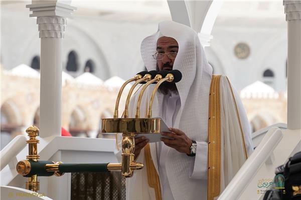 السديس في خطبة الجمعة