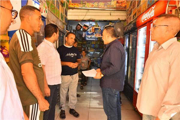 إزالة الإشغالات بمساكن عزبة السجن