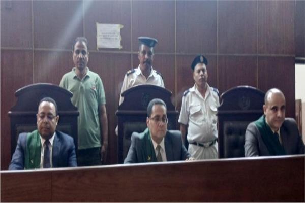 هيئة المحكمة برئاسة المستشار خالد احمد عبد الغفار رئيس المحكمة 