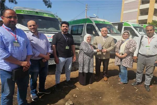 القافلة الطبية المجانية بمحافظة القليوبية 