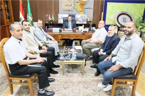 اللواء إبراهيم أبو ليمون محافظ المنوفية