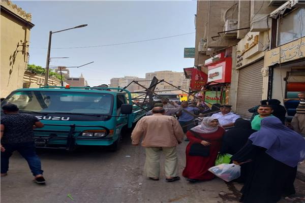 إزالة إشغالات  والتعديات 