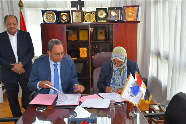 بروتوكول تعاون بين محافظة قنا والهيئة المصرية العامة للمساحة