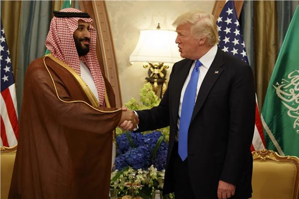 الرئيس الأميركي دونالد ترامب وولي العهد السعودي الأمير محمد بن سلمان