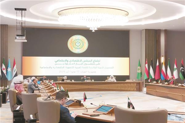 جانب من الاجتماعات التحضيرية للقمة العربية