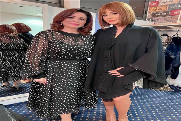 إلهام شاهين وكارول سماحة