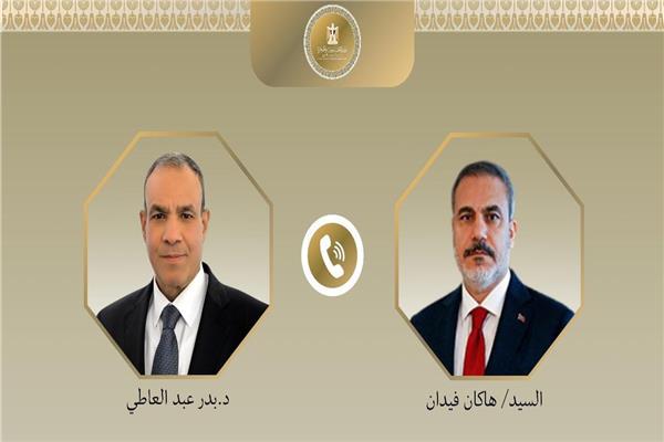 وزير الخارجية ونظيره التركي