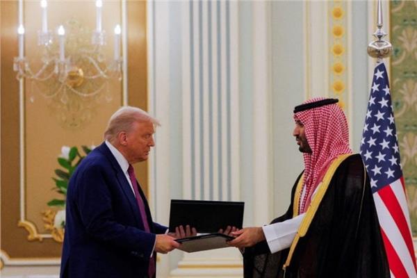 ولي العهد السعودي والرئيس الأمريكي 