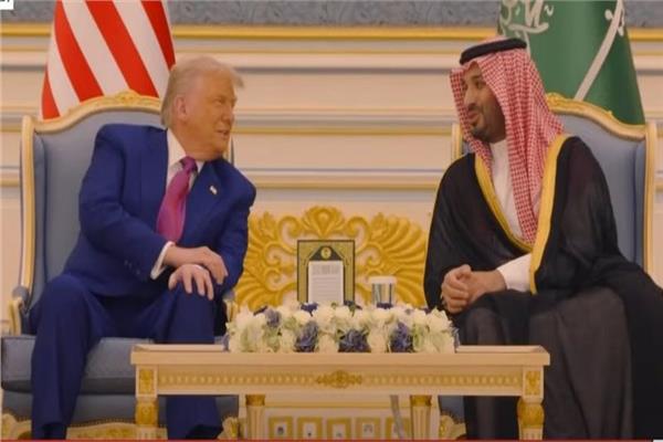  الرئيس الأمريكي وولي العهد السعودي