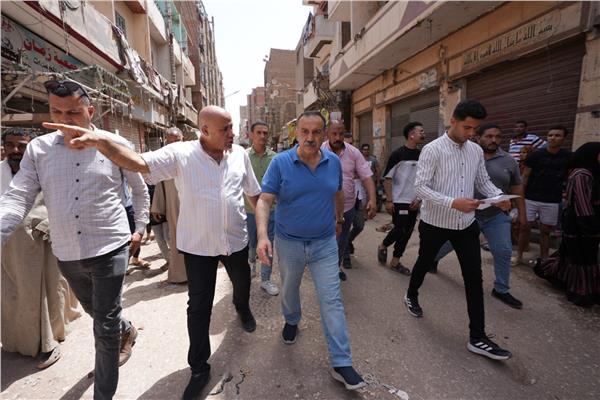  جانب من حملة إزالة الإشغالات
