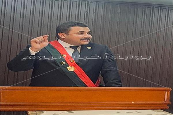 المستشار مروان شكشوك وكيل النائب العام بنيابة جنوب بنها الكلية