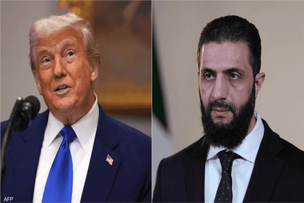 الرئيس السوري أحمد الشرع ونظيره الأمريكي دونالد ترامب