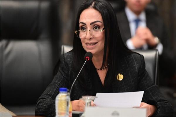 الدكتورة مايا مرسي وزيرة التضامن الاجتماعي 