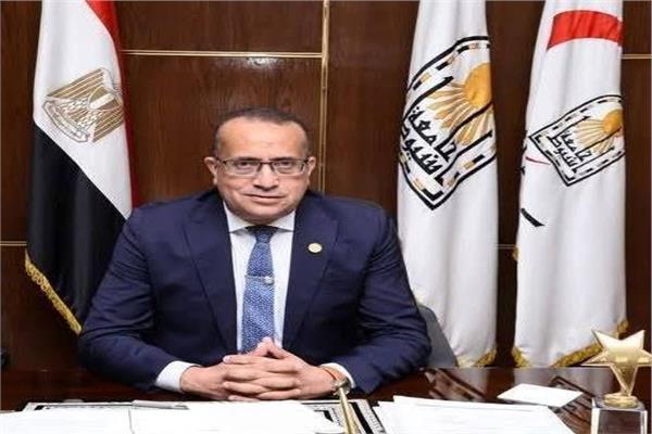  أحمد المنشاوي رئيس الجامعة