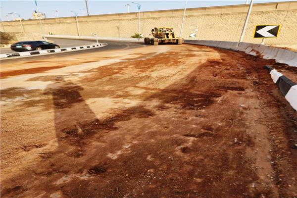 إعادة فتح وتشغيل منزل محور وكوبرى خزان أسوان البديل أمام الحركة المرورية