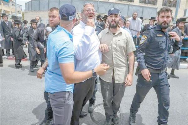 بن غفير يستنكر  وجود علم فلسطيني