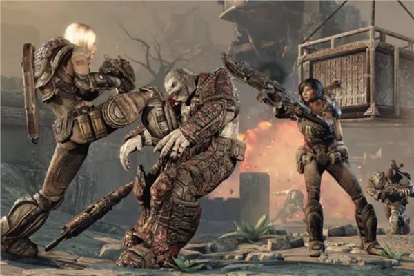 اللعبة الشهيرة Gears of War