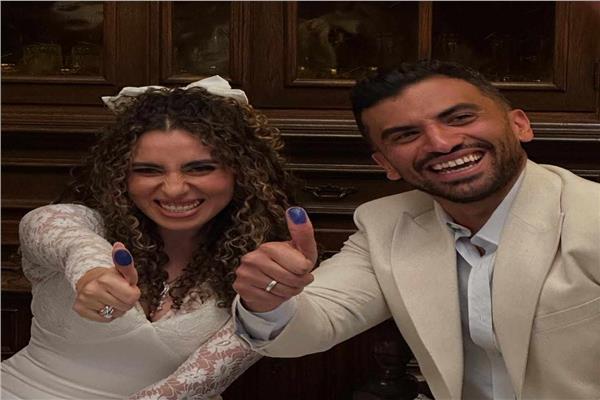 عقد قران يوسف حشيش ومنة عدلي القيعي