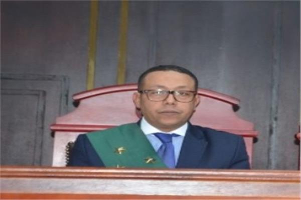 المستشار باسم عبدالمنعم دسوقى رئيس محكمة جنايات الأقصر