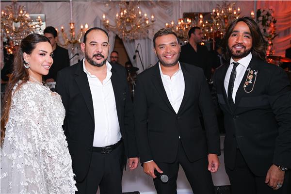  المهندس محمد عطا وسيدة الأعمال فاطمة المهدى