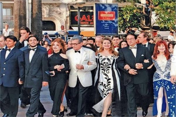 أبطال فيلم «المصير» فى مهرجان كان 
