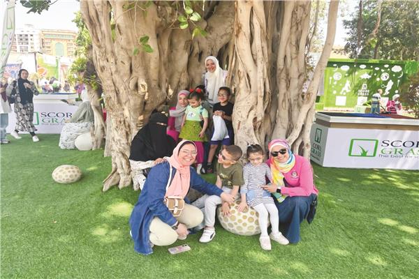 «أبناء بصيرة» بمعرض الزهور