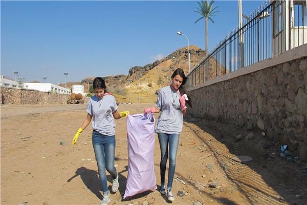 حملة تنظيف الشواطئ وقاع البحر بشرم الشيخ اليوم