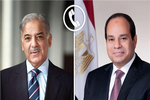 الرئيس السيسي ورئيس الوزراء الباكستاني