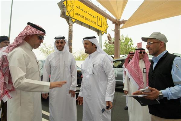 نائب امير مكة يتفقد المشاعر المقدسة حول جاهزيتها لموسم الحج