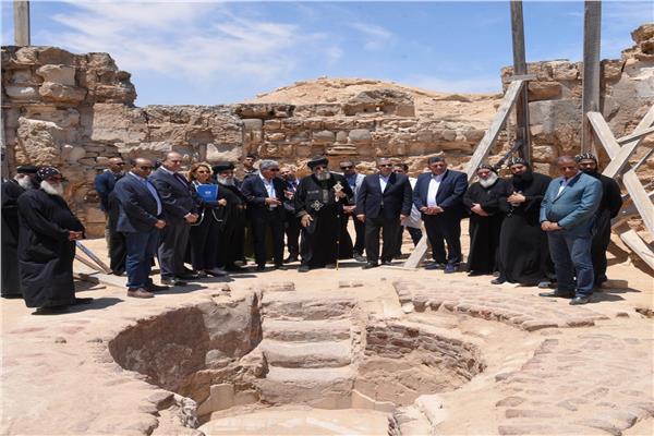  زيارة تفقدية رفيعة المستوى قداسة البابا تواضروس الثاني