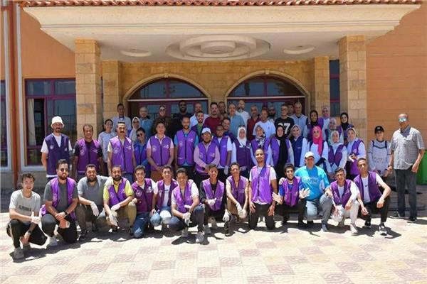 المعسكر التطوعي بالمدينة الشبابية