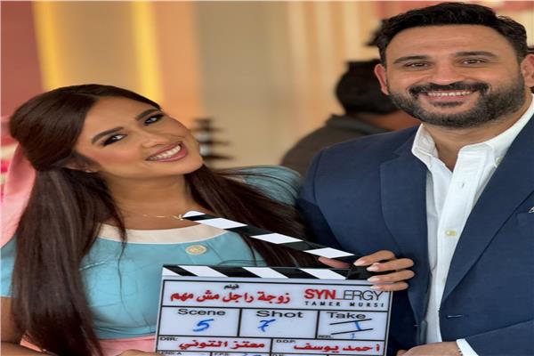 ياسمين عبدالعزيز و أكرم حسني