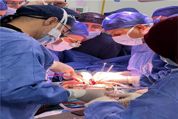 نجاح جراحة استبدال الصمام الأورطي الثلاثي الشرفات بالكامل بتقنية " أوزاكى"